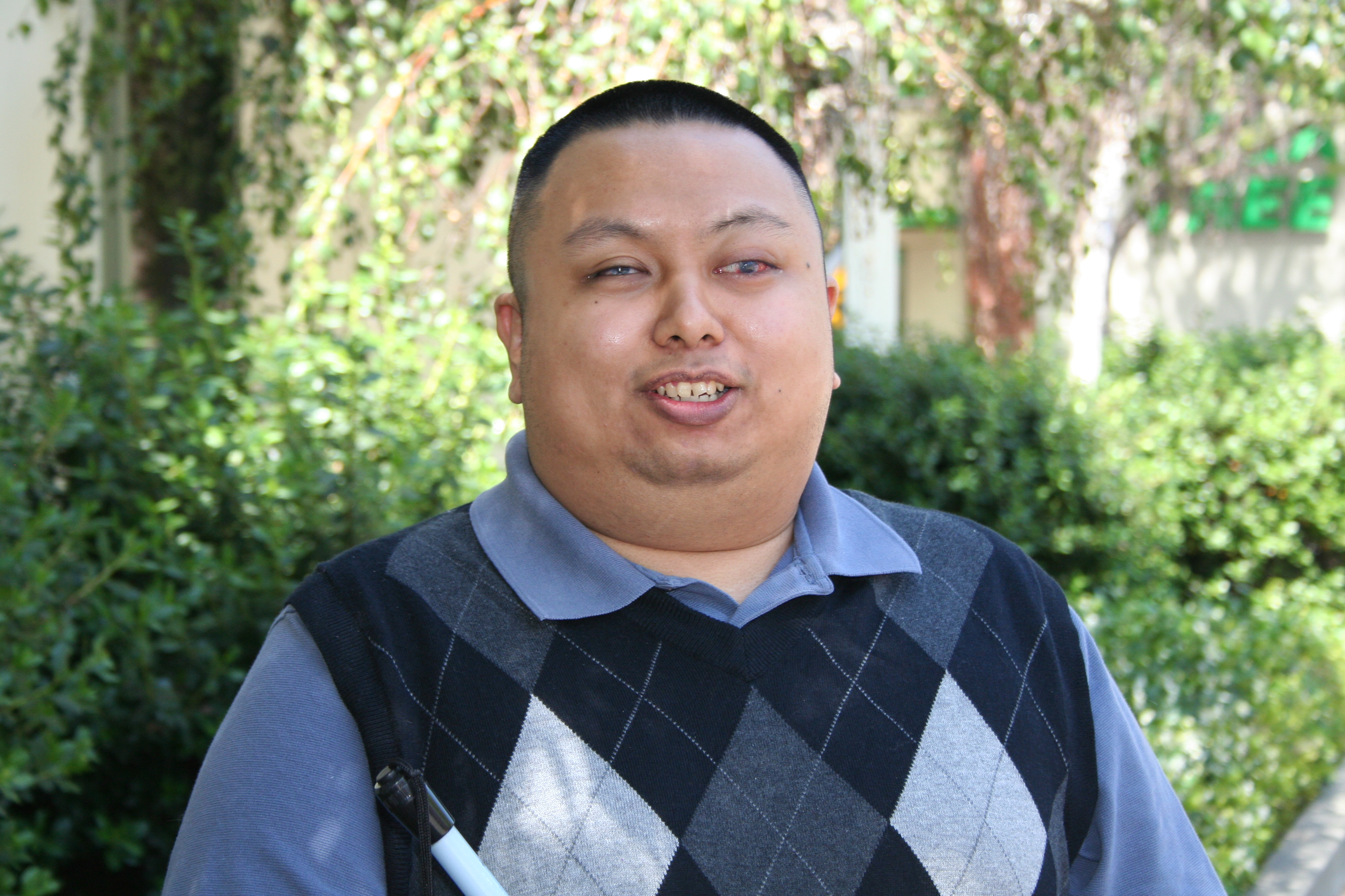 Society for the Blind: Meet Aser Tolentino