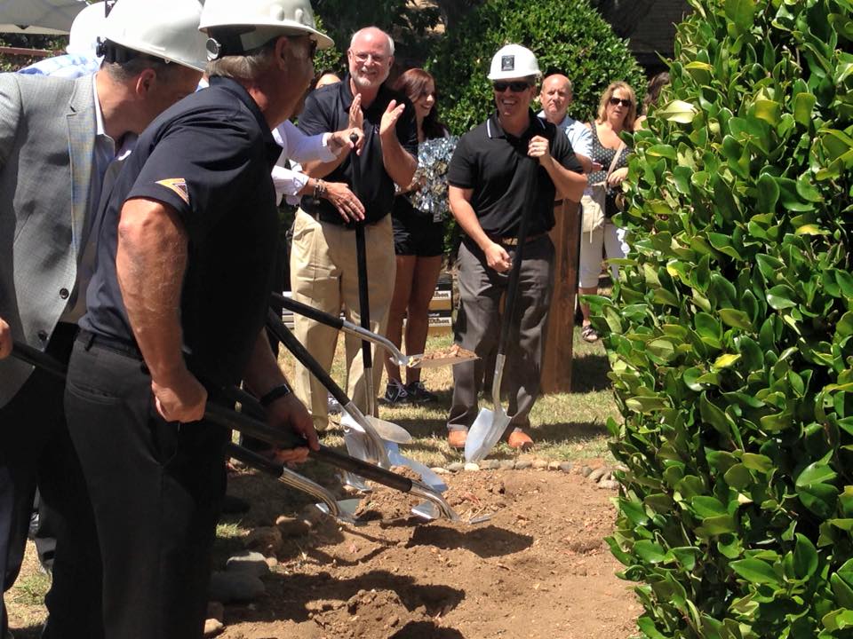 Koinonia Homes for Teens and Raiders Break Ground on New Teen Substance Abuse Facility