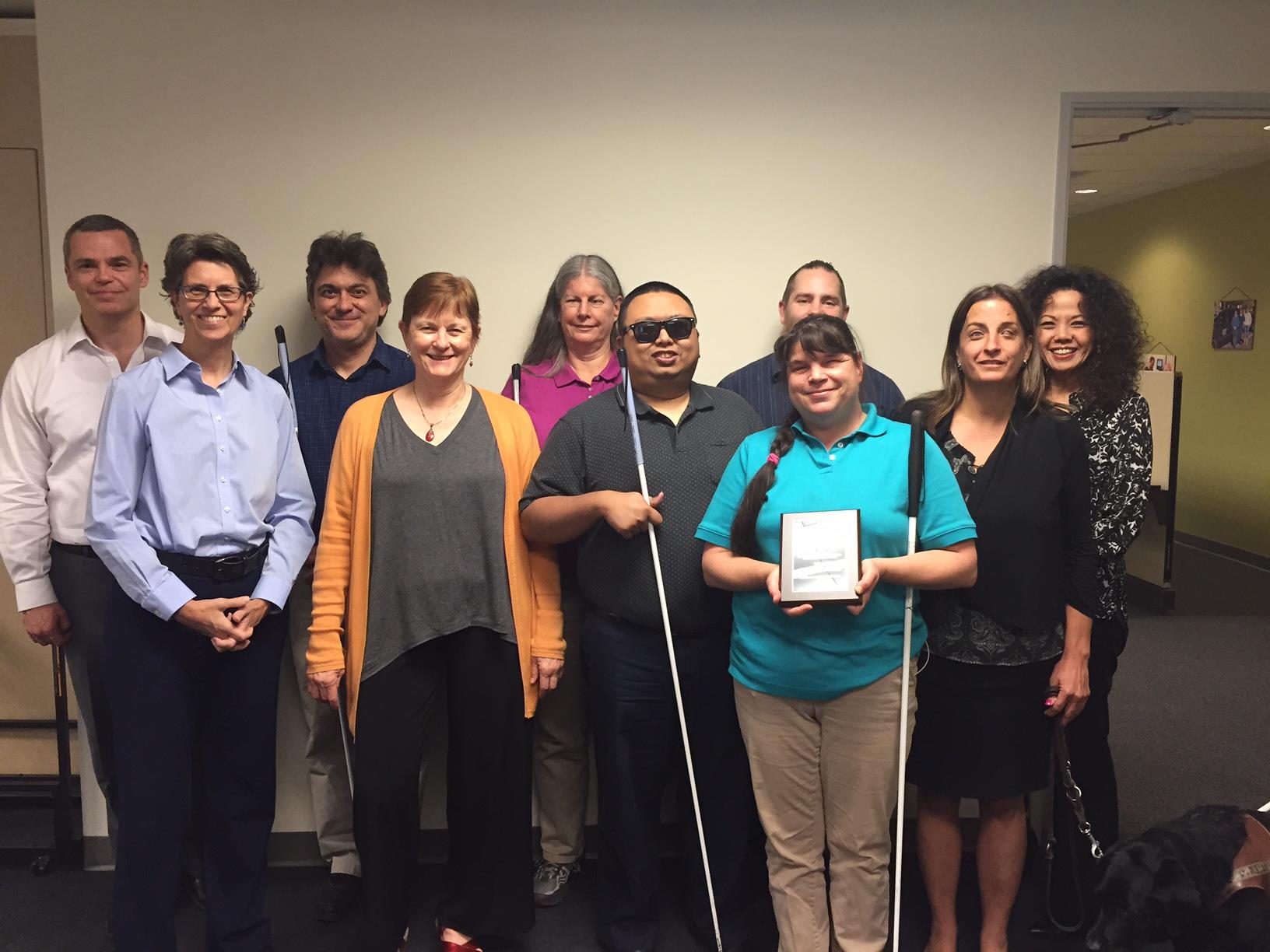 Society for the Blind Named Rehab Organization of the Year