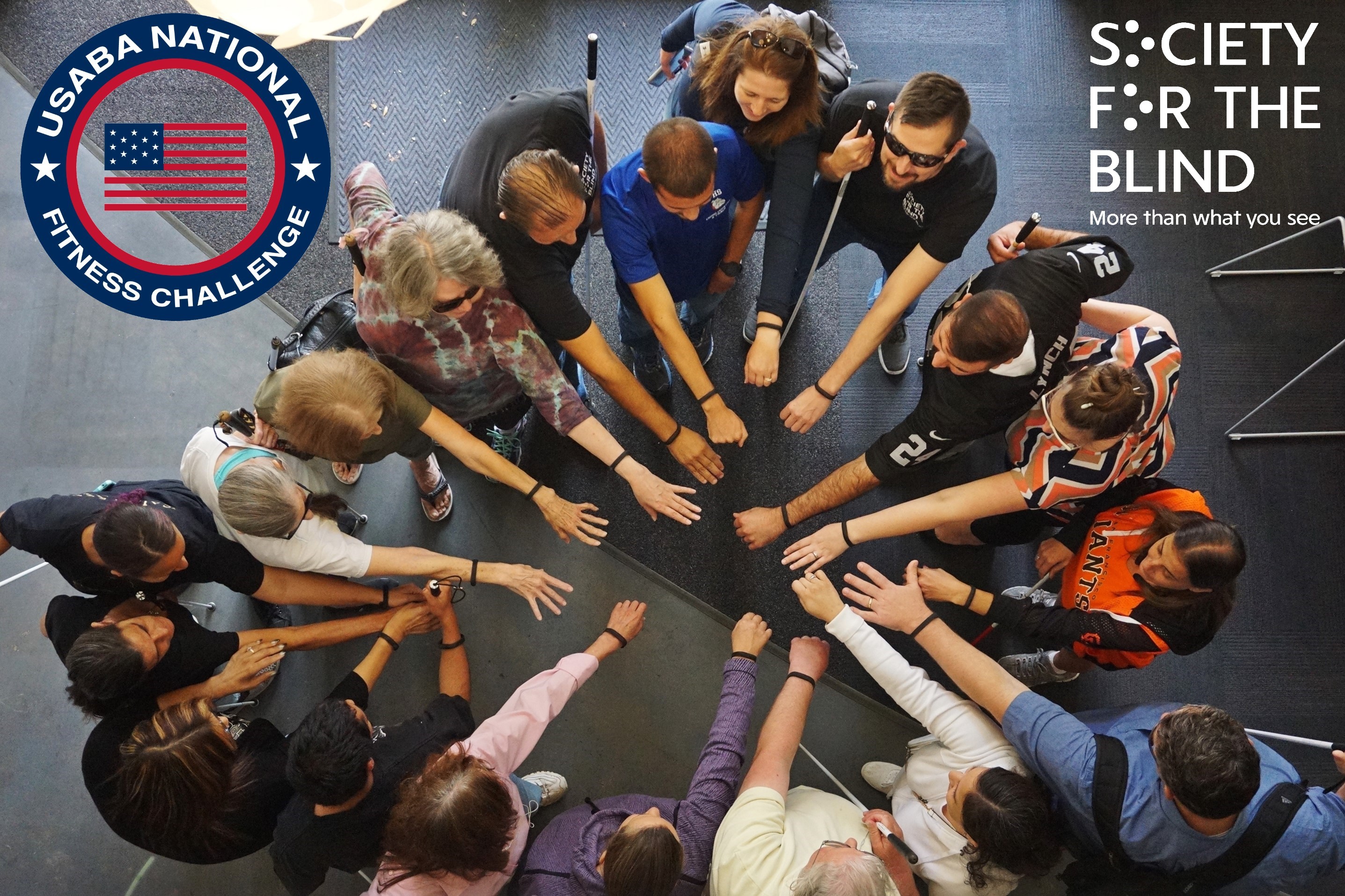Society for the Blind Joins National Fitness Challenge