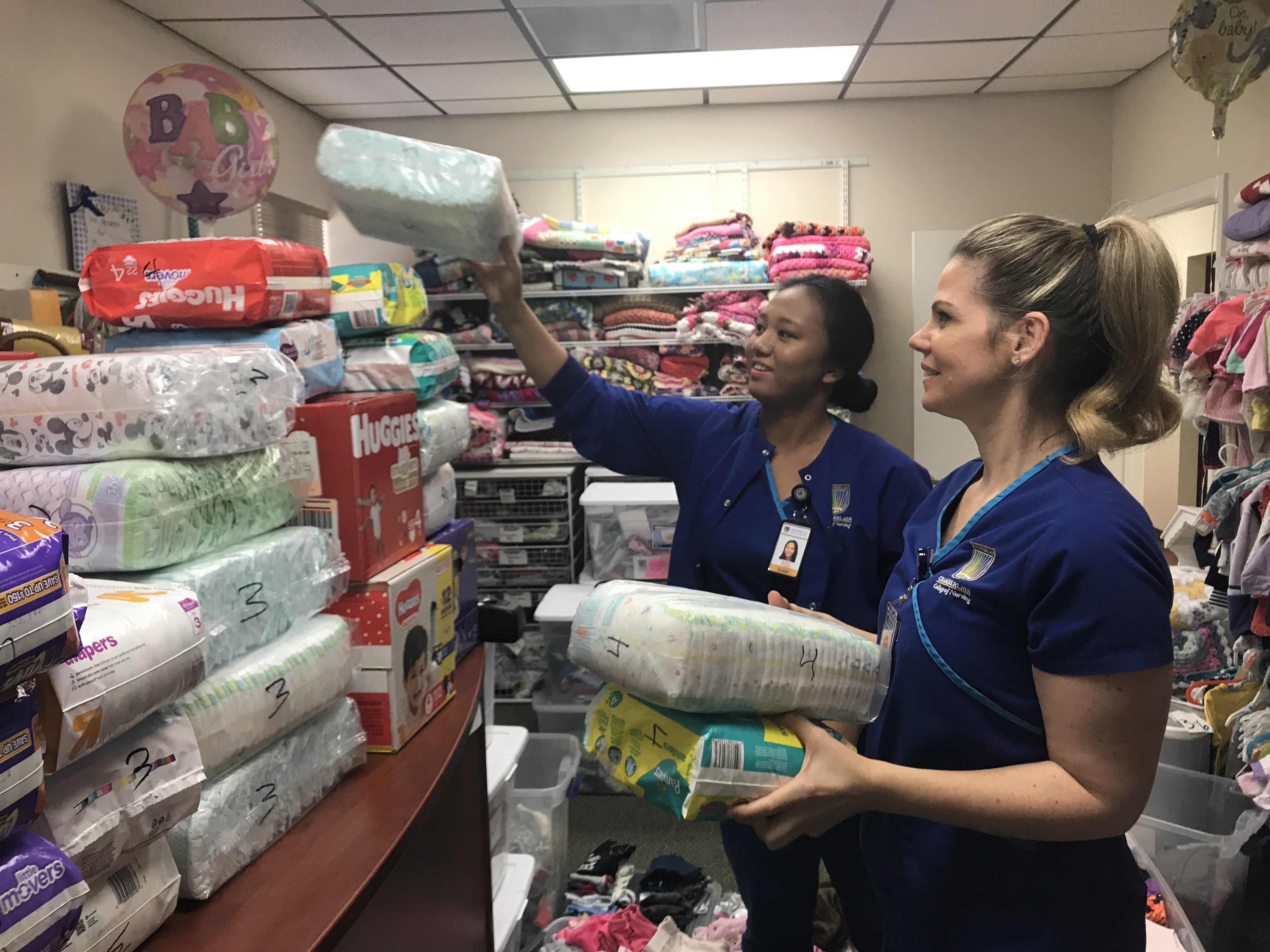 16,000+ Diapers Donated to Sacramento Life Center