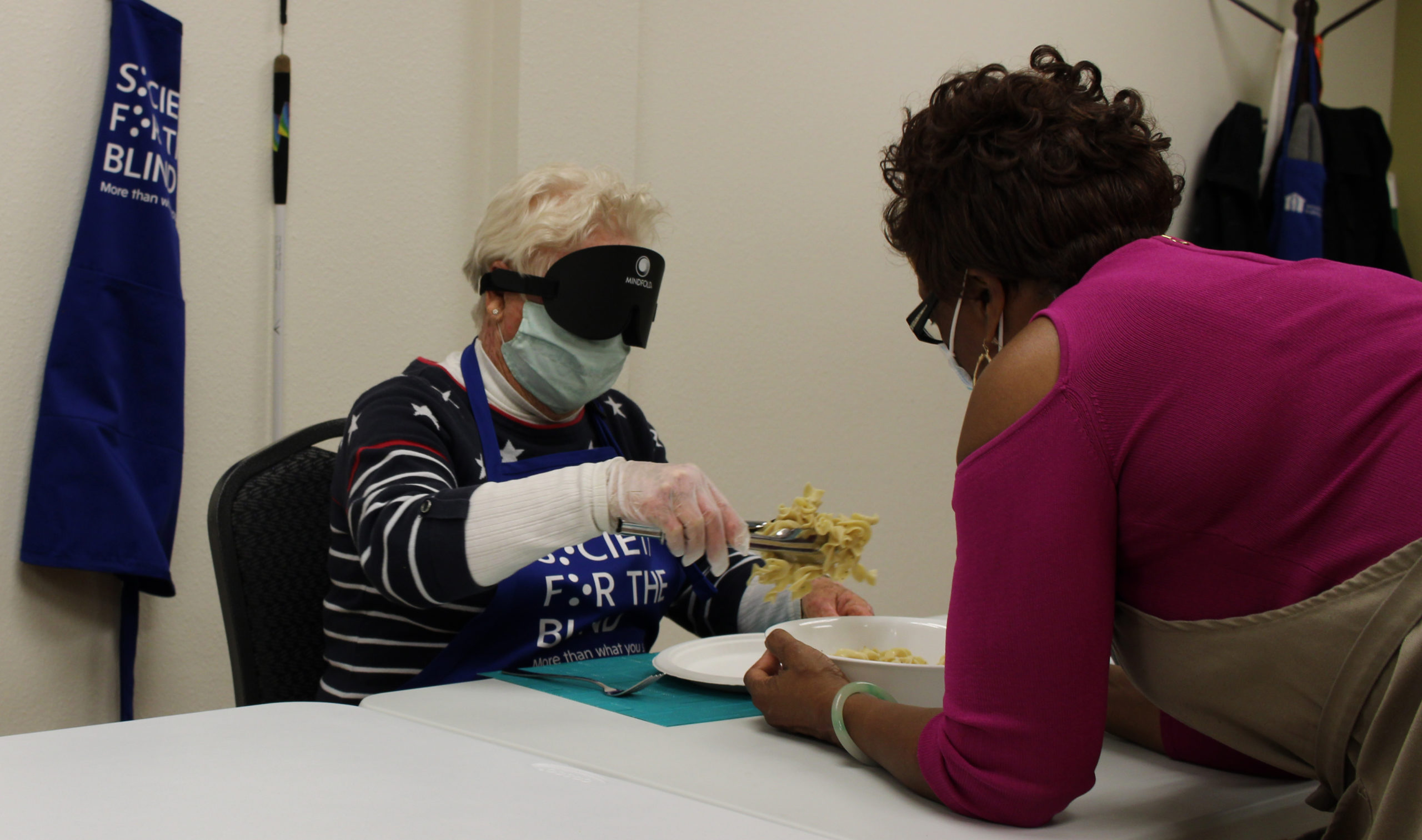 Society for the Blind Receives $10K from Maximus Foundation