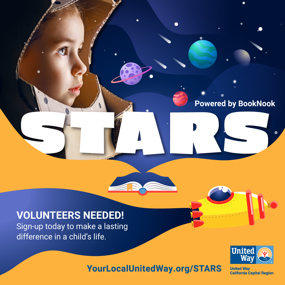Online Reading Volunteers Needed for United Way’s STARS