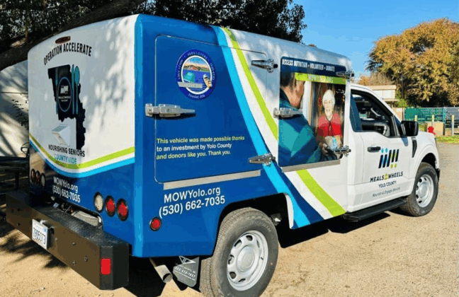 Meals on Wheels Truck